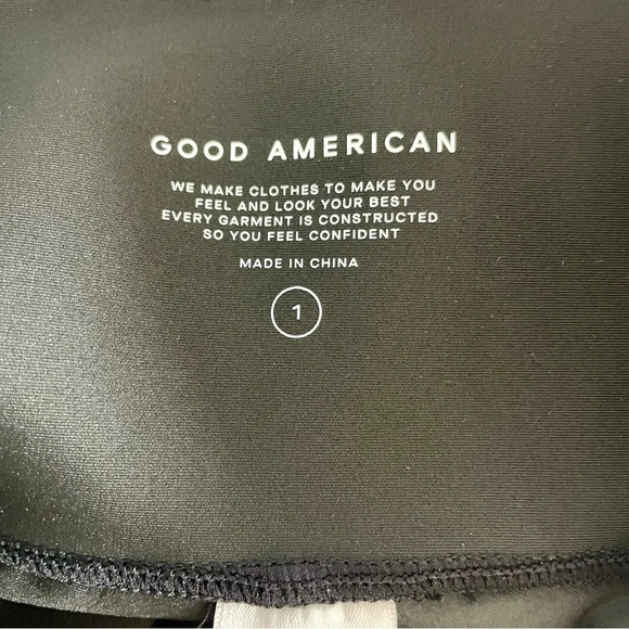 Good American Core Power 7/8 Athletic Leggings in Natural Swirl size small - Picture 8 of 11